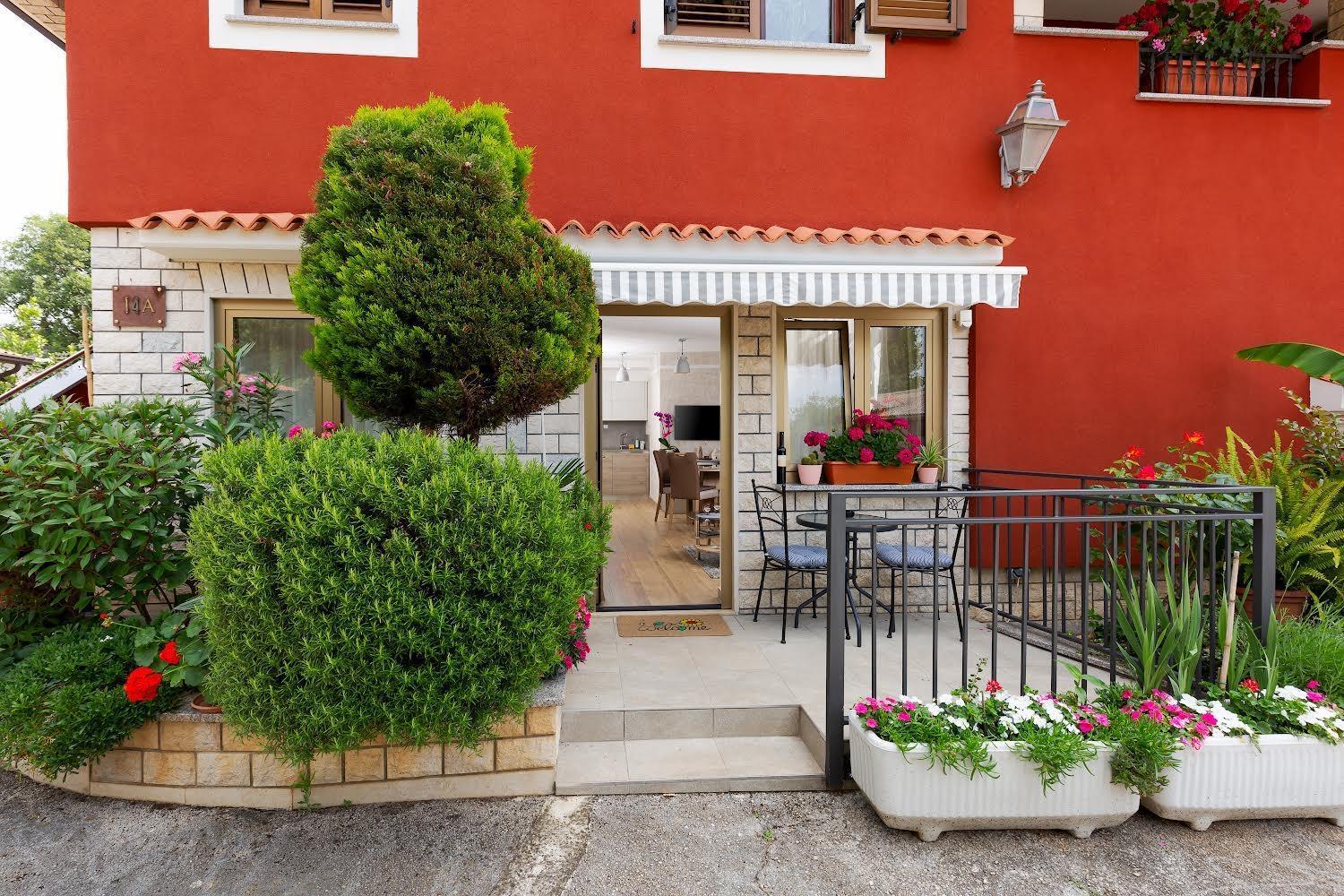 Apartman Angolo Verde Vižinada Extérieur photo